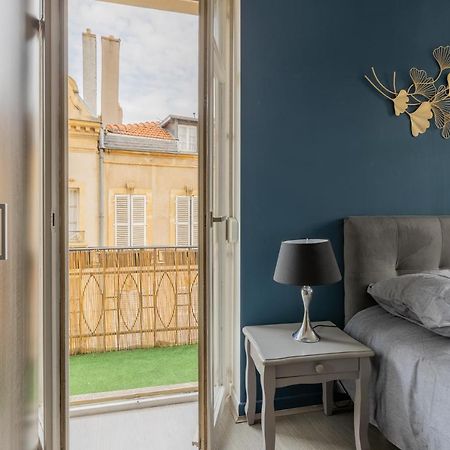 Le Cocon Du Pont Sailly- 3 Chambres - 6 Personnes - Hyper-Centre 梅斯 外观 照片