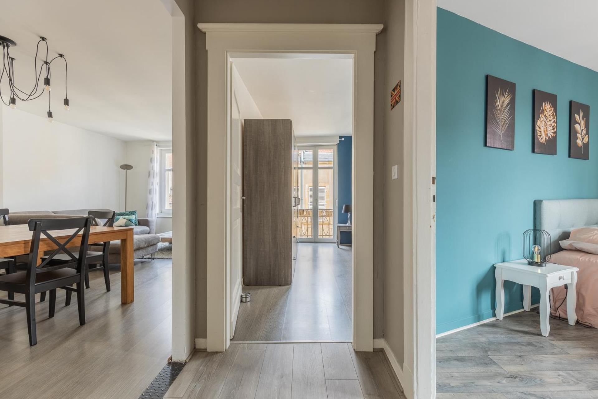 Le Cocon Du Pont Sailly- 3 Chambres - 6 Personnes - Hyper-Centre 梅斯 外观 照片